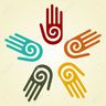 10711198-Hand-with-a-spiral-symbol-on-the-palm-on-a-circle-of-hands-background--Stock-Photo.jpg